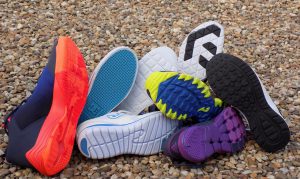 Running athletic shoes