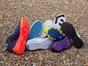 Running athletic shoes