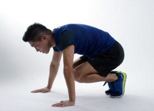 Exercise 2: burpees for weight loss