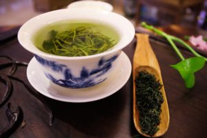 Classic green tea for detox and weight loss