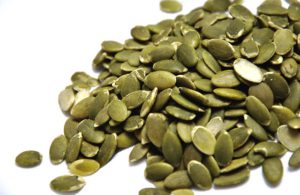 Pumpkin seeds are a great snack