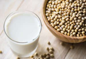 Soy milk contains vitamins and minerals