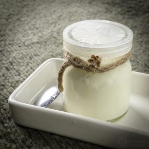 Yogurt contains probiotics