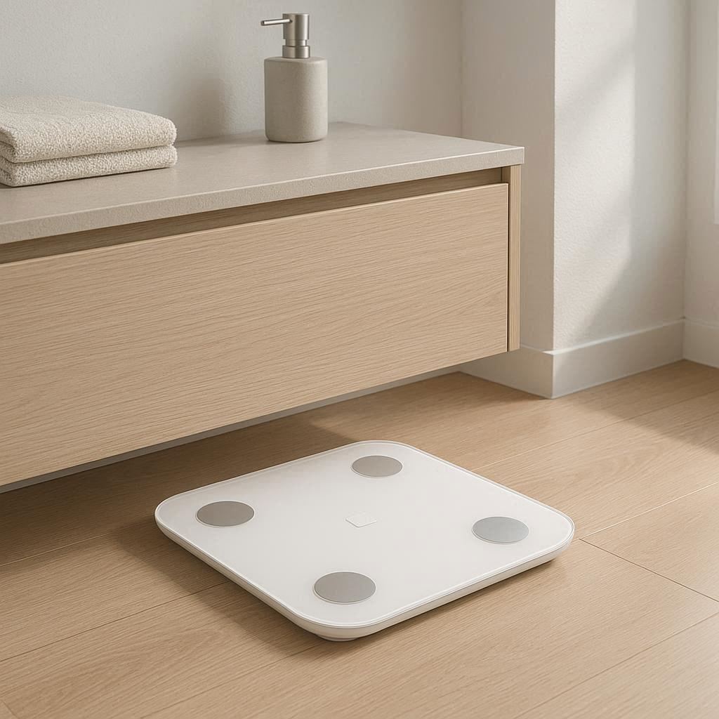 Slim body weight smart scale