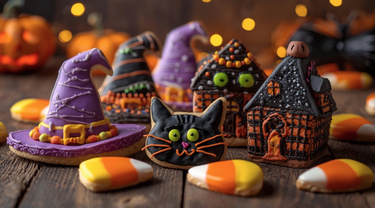 Halloween sugar cookies 