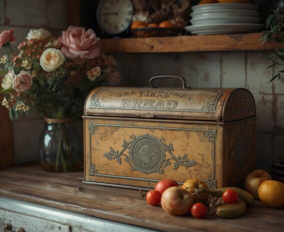 Retro bread box
