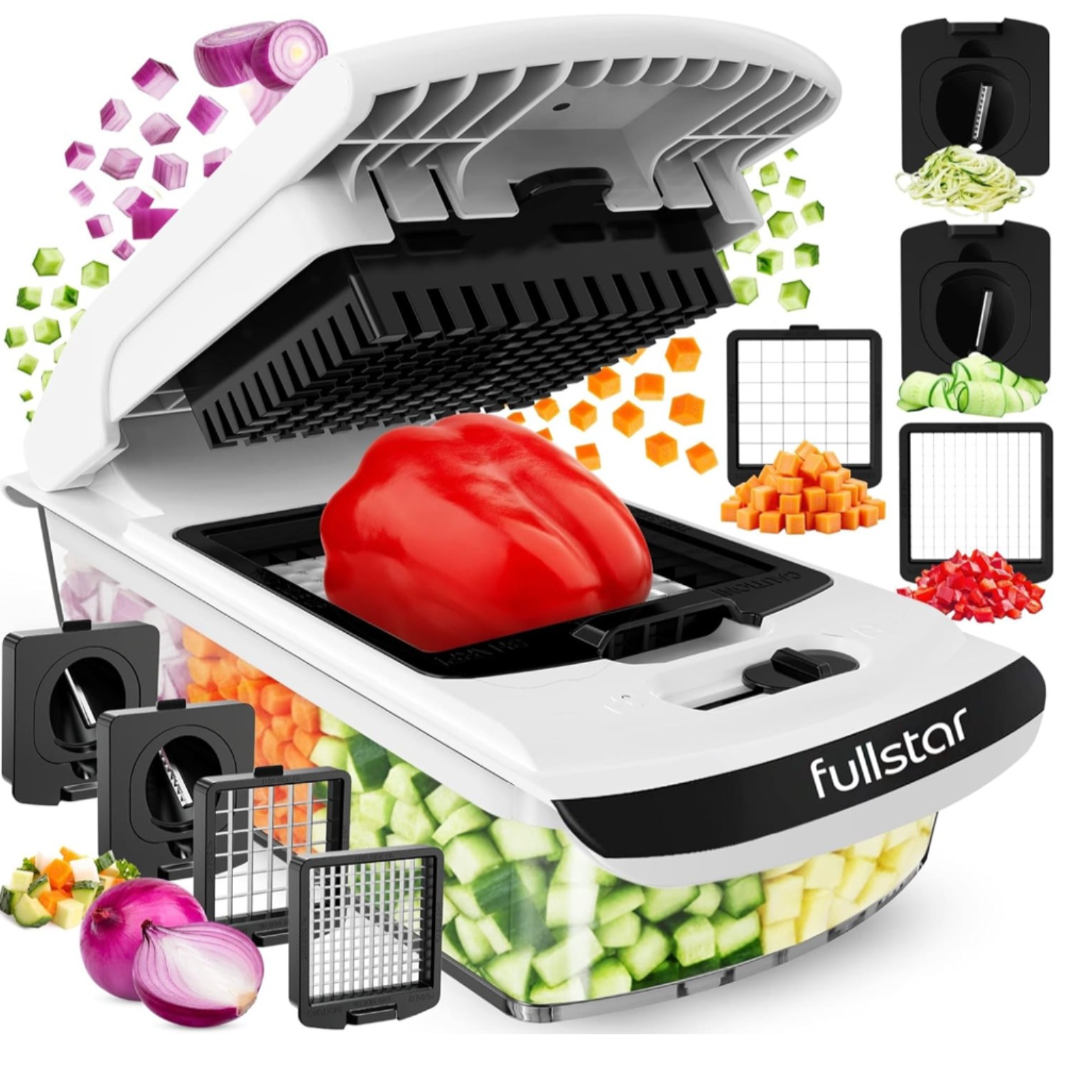 Vegetable Chopper and Spiralizer