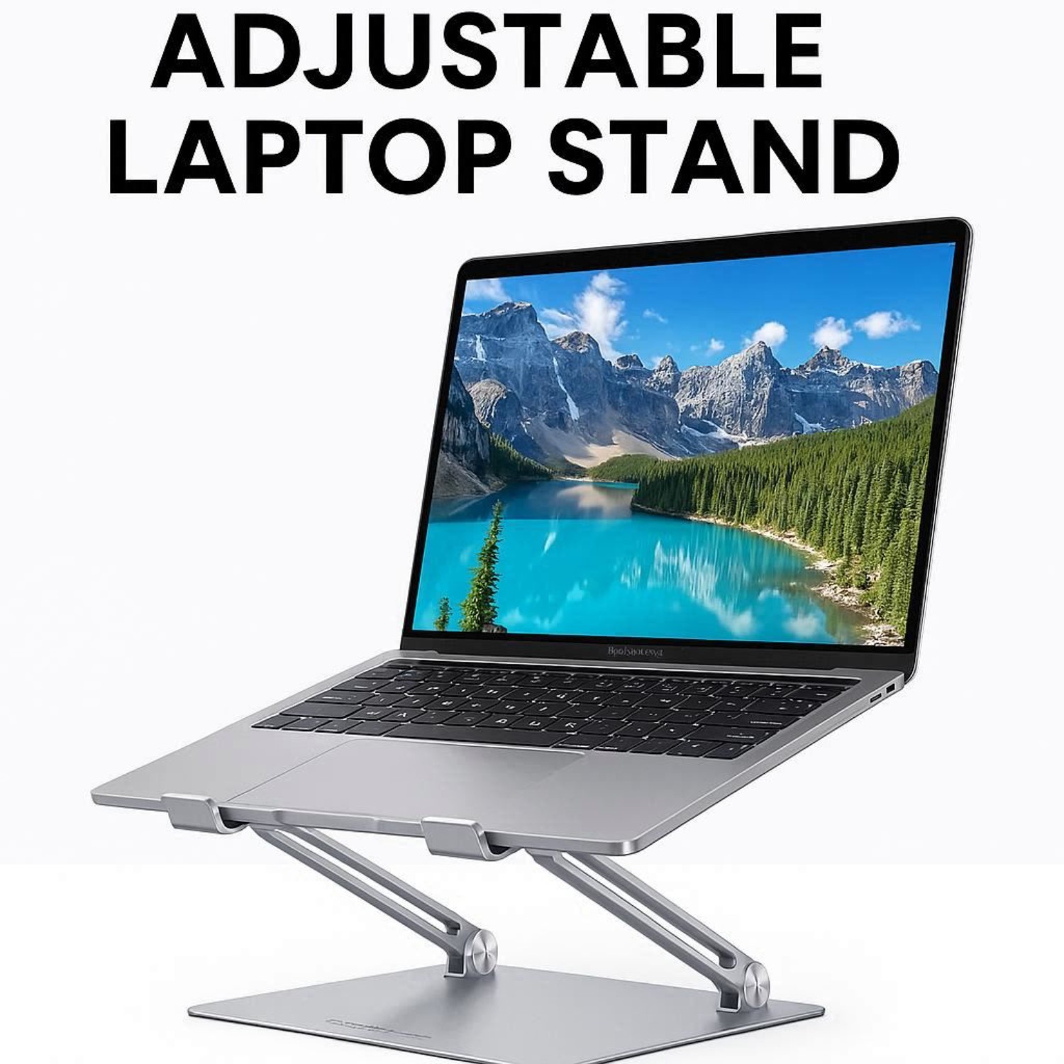 Adjustable laptop stand