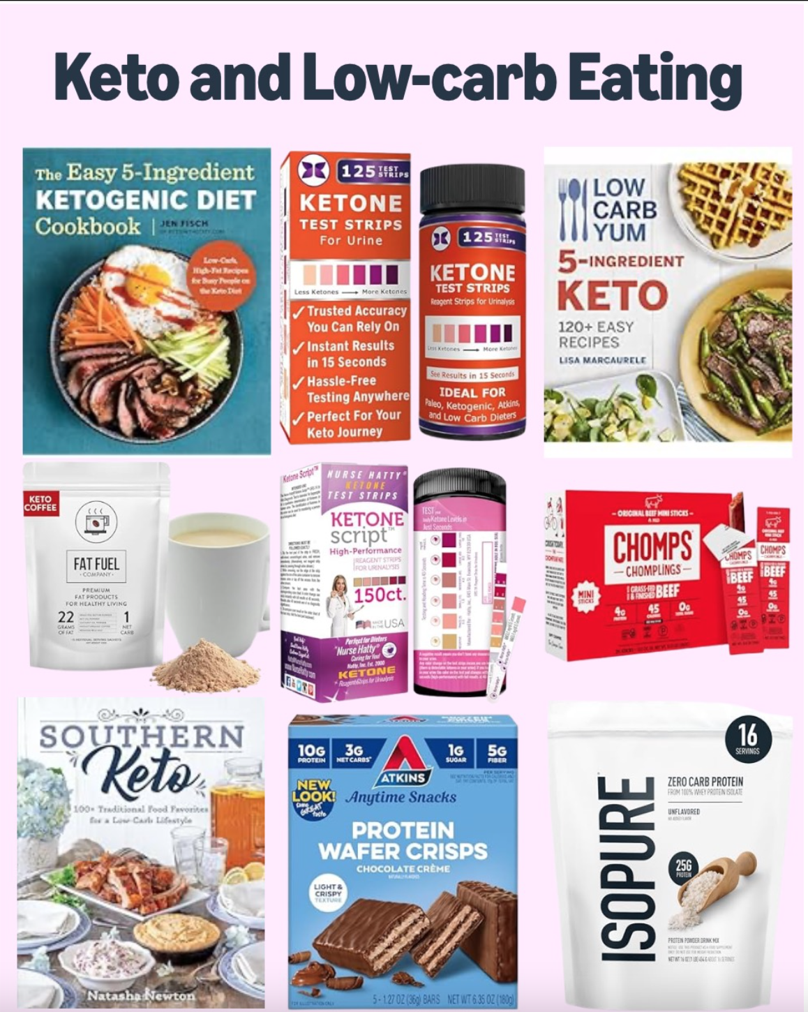 Keto and low-carb essentials