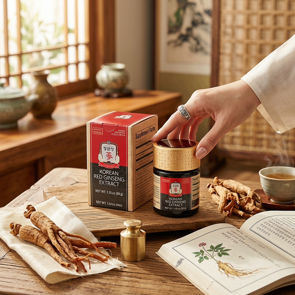Korean Red Panax Ginseng Extract