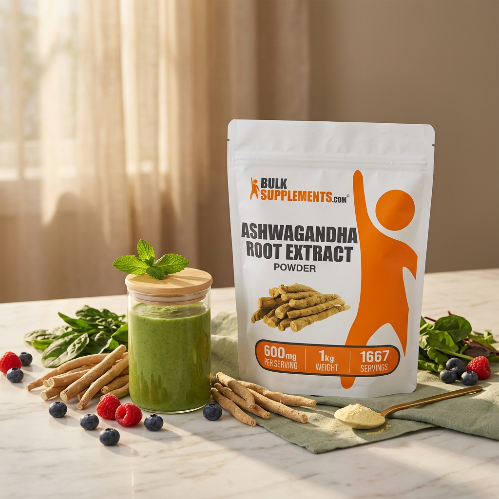 ashwagandha root extract powder supplement